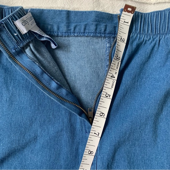 City Blues by KORET.  Women’s Full length, denim skirt. Size 14 - Picture 8 of 13